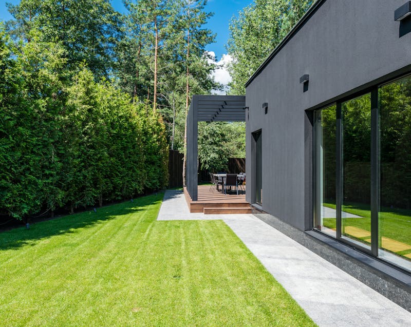 charcoal home exterior