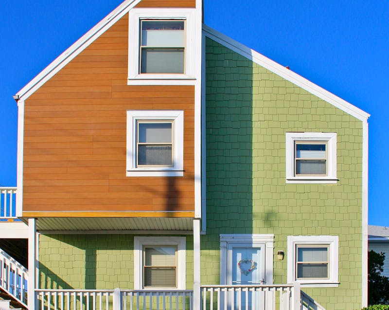 geometric home exterior